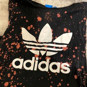 Custom Dyed Women’s Adidas T-Shirt L